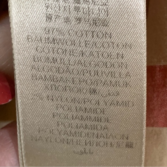 Burberry Brit‎ Plaid Top L - Picture 6 of 10